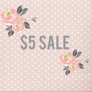 $5 Sale on Select Items
